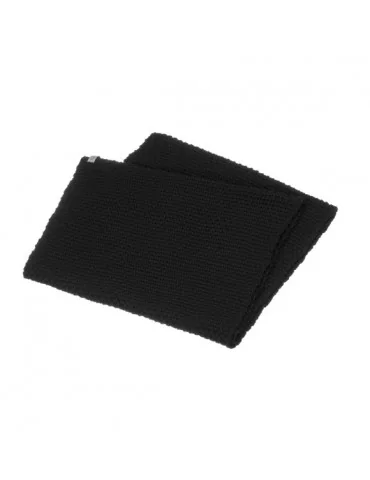 PaMaMi Men Man Herren Loop Schal Tuch schwarz black uni 18029