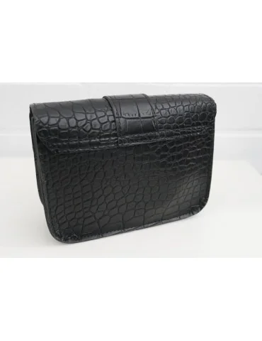 Damen Tasche Schultertasche Crossbag schwarz...