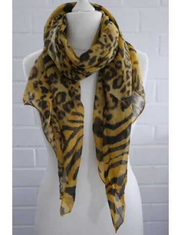 Schal Tuch Loop Made in Italy Seide Baumwolle...