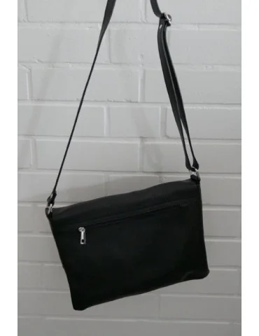 Damen Echt Leder Handtasche Schultertasche...