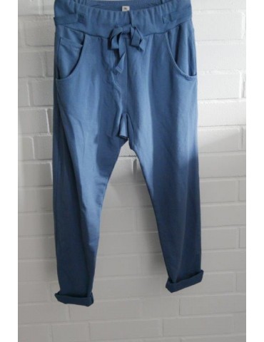 Wendy Trendy Jogginghose JoggPants Damenhose Hose jeansblau blau