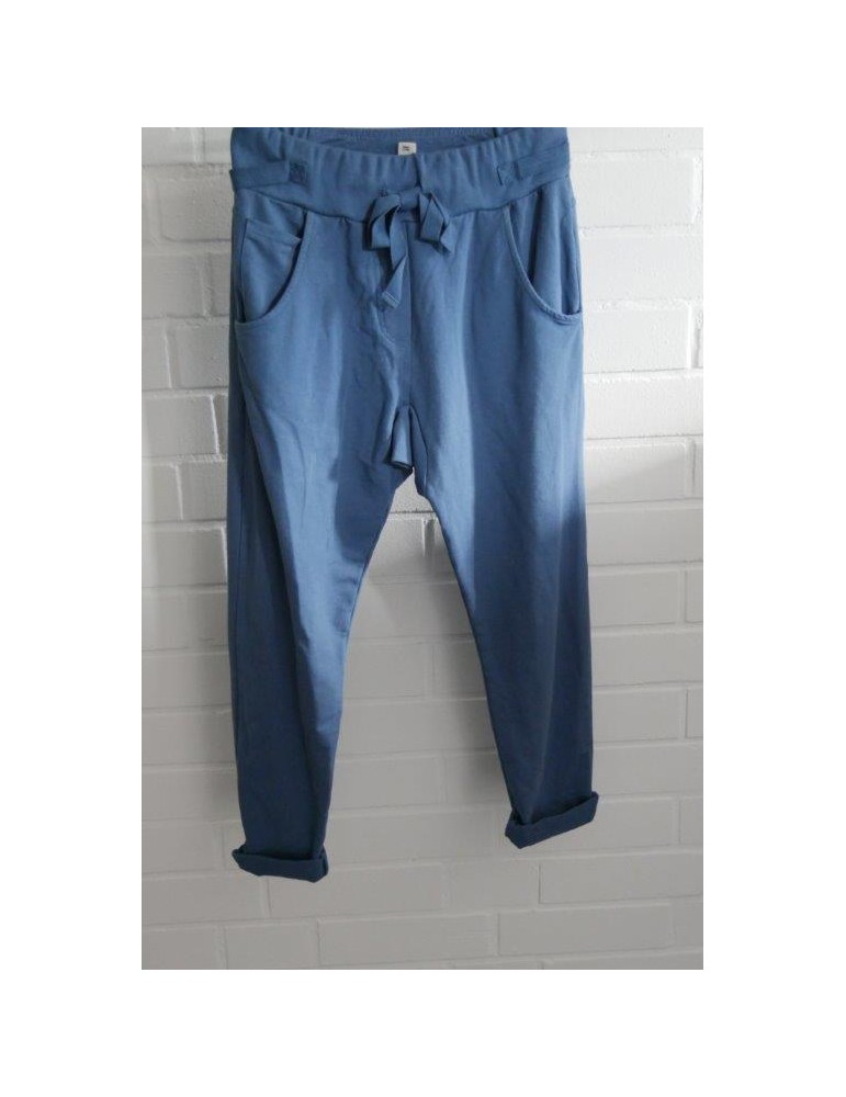 Wendy Trendy Jogginghose JoggPants Damenhose Hose jeansblau blau