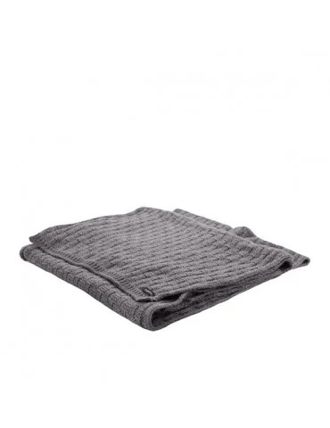 PaMaMi Damen Winterschal Schal hellgrau grau...