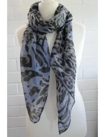 Schal Tuch Loop Made in Italy Seide Baumwolle...
