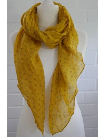 Schal Tuch Loop Made in Italy Seide Baumwolle...