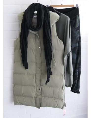 XXL Damen Schal Tuch schwarz black 100% Baumwolle Asymmetrisch