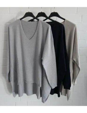 ESViViD Damen Pullover beige sand Onesize ca....