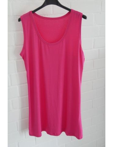 Damen Basic Top Shirt pink mit Viskose Onesize 38 - 44 weiter T1001
