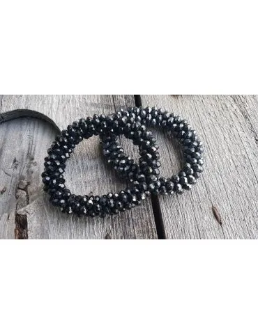 Giuno Armband Kristallarmband Perlen extra dick...