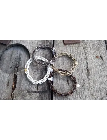 Giuno Trendiges Gliederarmband Elastisch...