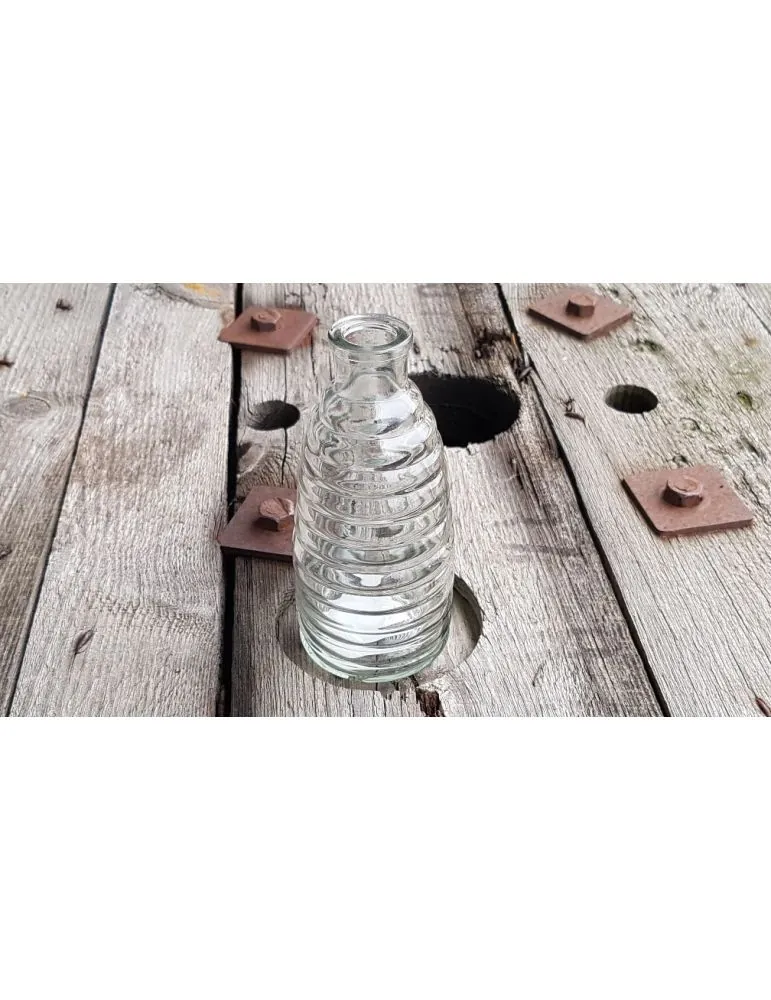 Glas Vase Blumenvase klar durchsichtig für Kerzenhalter