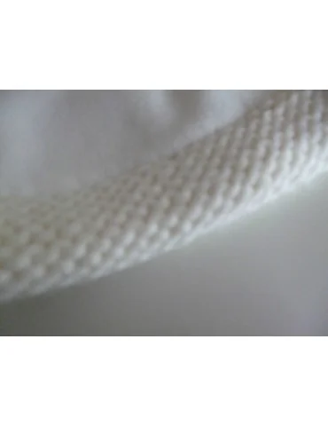 A-Zone Damen Woman Mütze off white mit Wolle Strick Fleece gefüttert