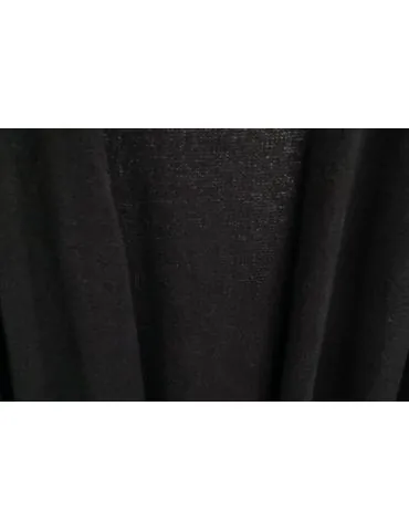 Damen Basic Strick Jacke schwarz mit Wolle + Viskose Onesize 38 - 42 23517