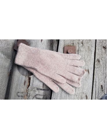 Damen Handschuhe Fingerhandschuhe sand schlamm Viskose Kaschmir HS 100