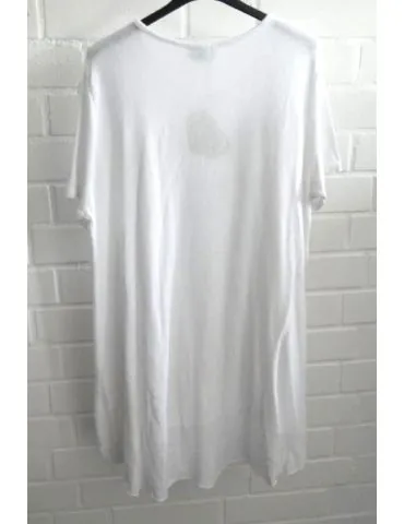Rückansicht weißes Strick Shirt von ESViViD