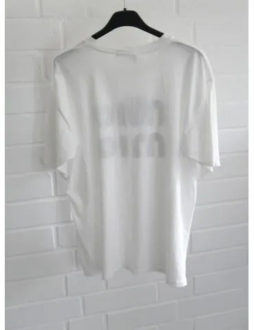Damen kurzarm Shirt "MIO MIO" creme braun schwarz bunt Leo Baumwolle Onesize ca. 38 - 42 G6030