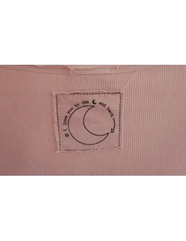 Damen Basic Shirt langarm rose rosa uni Rippe mit Baumwolle Onesize 38 - 42 2254