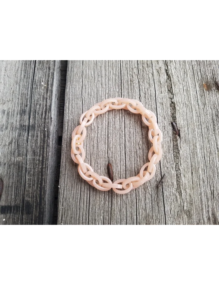 Giieder Armband Damen rose Kunststoff