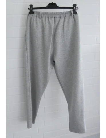 Damen Stoffhosen mit Gürtelschlaufen - Navy | Comfort
