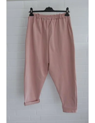 Xuna Damen Hose Baggy Jersey rose uni Onesize 38 - 42 62562
