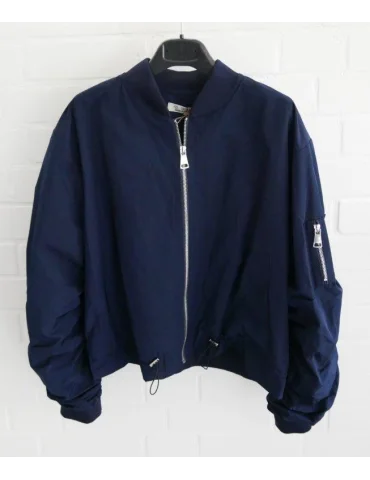 Dunkelblauer Blouson – Sportlich & modern