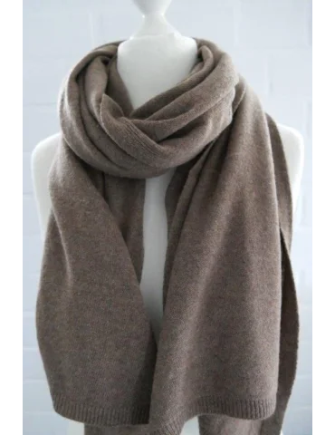 Unisex-Schal Sandfarben Luxuriös | Weich & Elegant