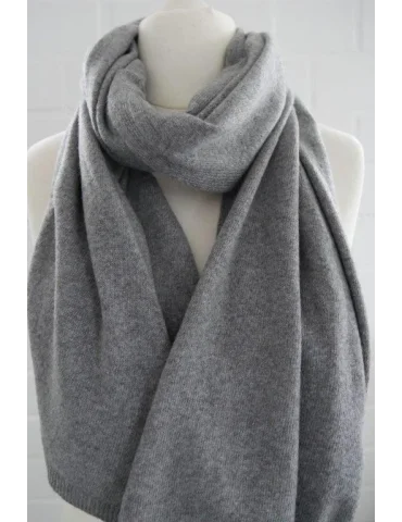 Unisex-Schal grau Luxuriös | Weich & Elegant