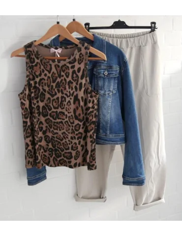 Beige Stoffhose – Lässig & Modern