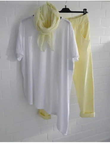 Schal Tuch Loop Made in Italy Seide Baumwolle...