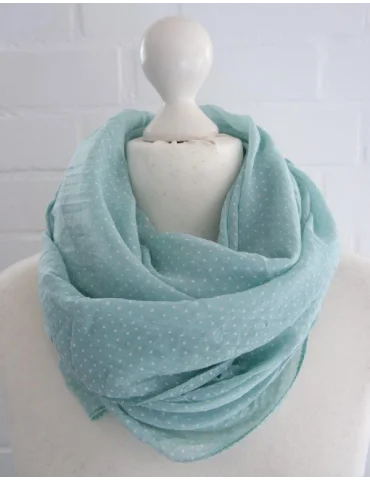 Schal Tuch Loop Made in Italy Seide Baumwolle...