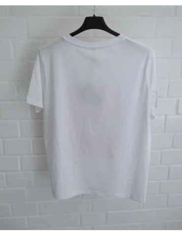 Rückansicht weißes Shirt