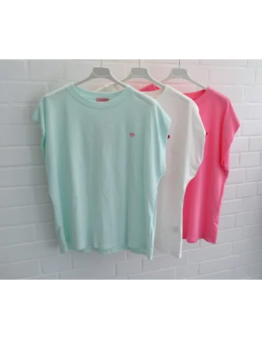 Damen Shirt Basic ärmellos...
