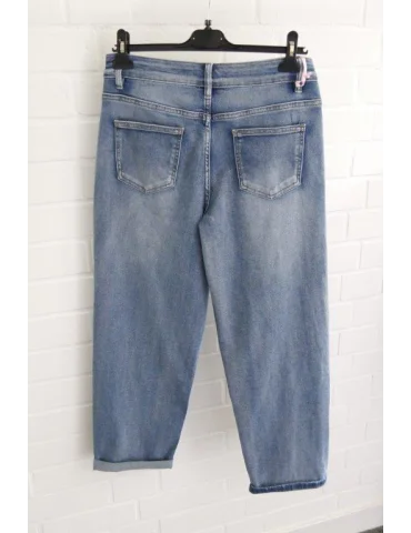 ESViViD Jeans Hose Damenhose blau hell...
