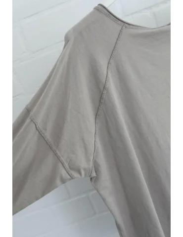 Raglanärmel des schlammfarbene Longsleeves