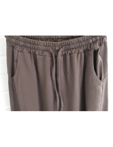 Jogginghose Schokobraun Wide Leg | Damen Sweatpant