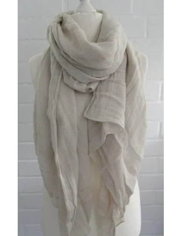 Kuscheliger Schal in Beige – Weich & Vielseitig