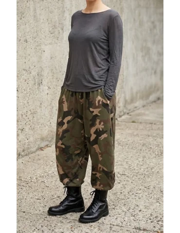 Damen Basic Shirt langarm anthrazit mit Viskose...
