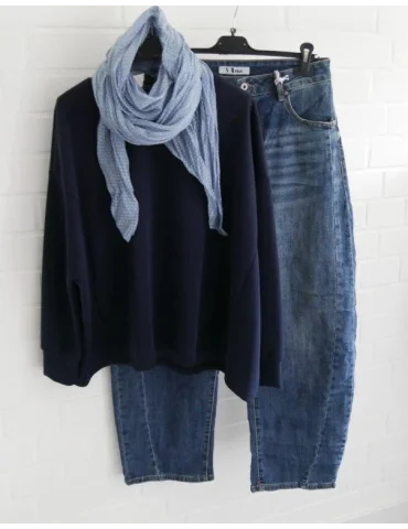 Sexy Woman Damen-Jeans Denim blau mit Baumwolle...