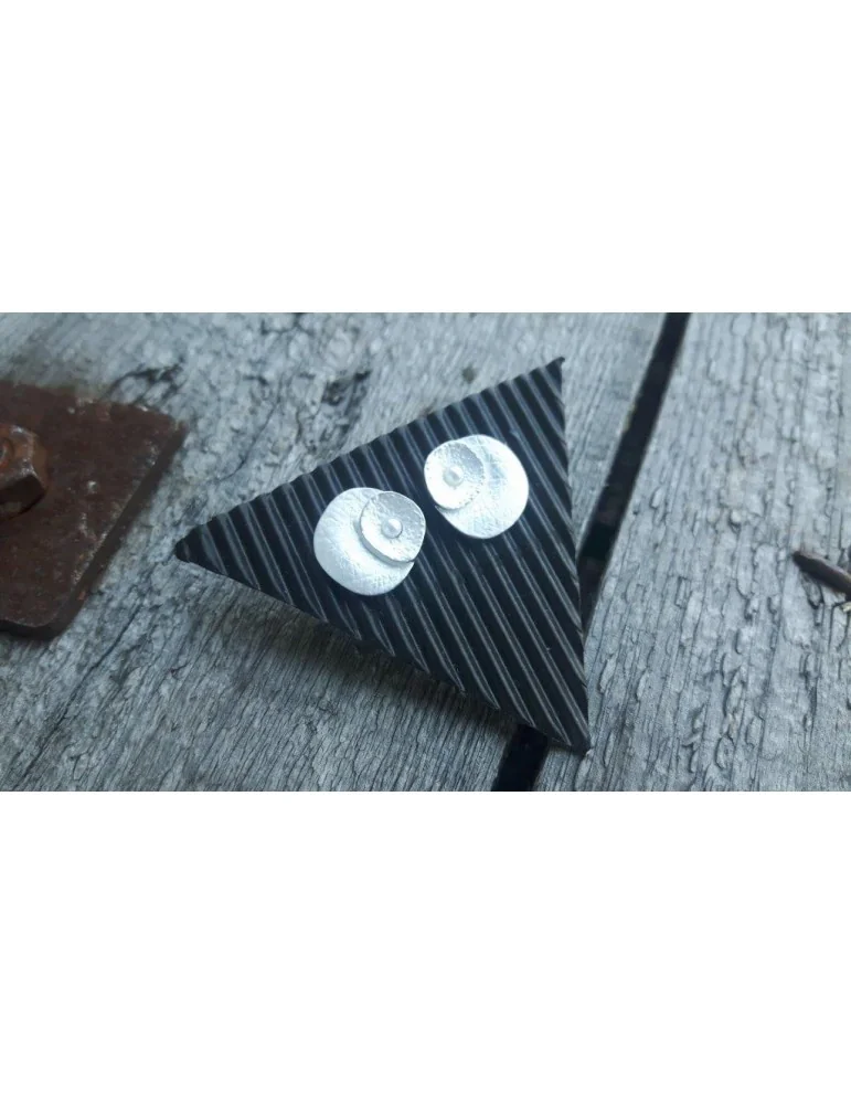 Bijoux Damen Modeschmuck Ohrringe Ohrstecker silberfarben Perle rund QN00175