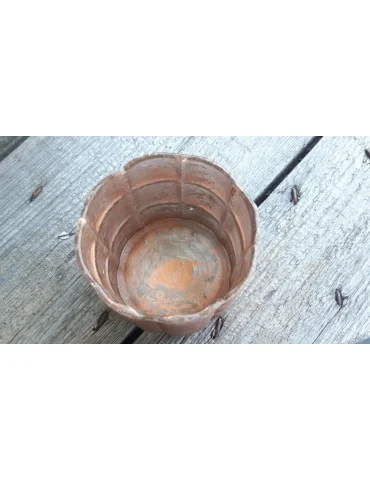 Teelicht Teelichtglas Kerzenständer Glas lachs matt Schimmer 12402