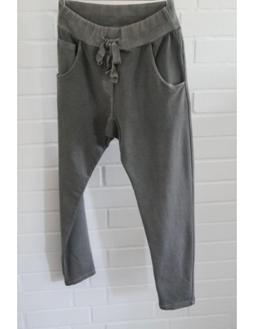 Wendy Trendy Jogginghose JogPants Damenhose Hose grau verwaschen