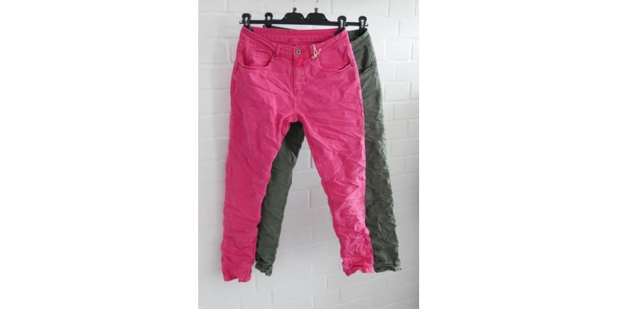 Fetziges pink bei den ORMI Hosen