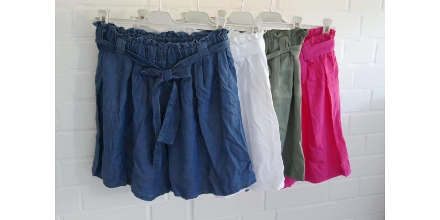 Kurze Hosen aus Lyocell