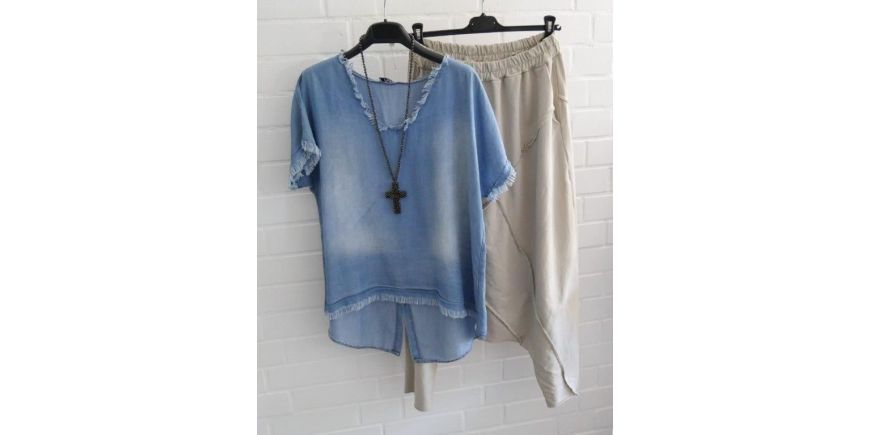 Baggy mit Lyocell Shirt