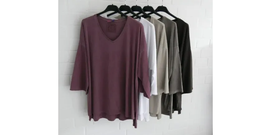 Neu für den Herbst: Oversize-Shirts in vielen Farben
