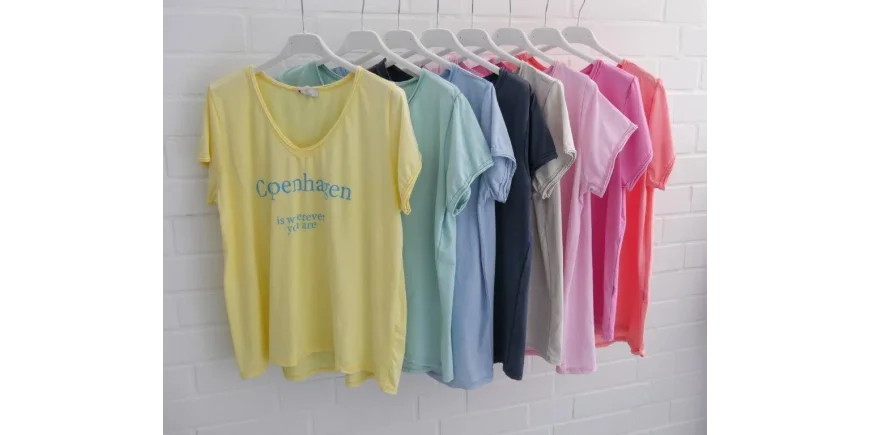 Copenhagen T-Shirts: Statement-Styles in Trendfarben