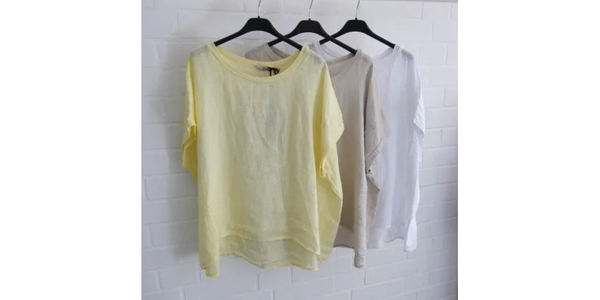 100% Leinen: Das neue Sommer-Shirt bei stiltrend entdecken