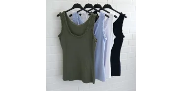 Rüschen-Tops in neuen Farben