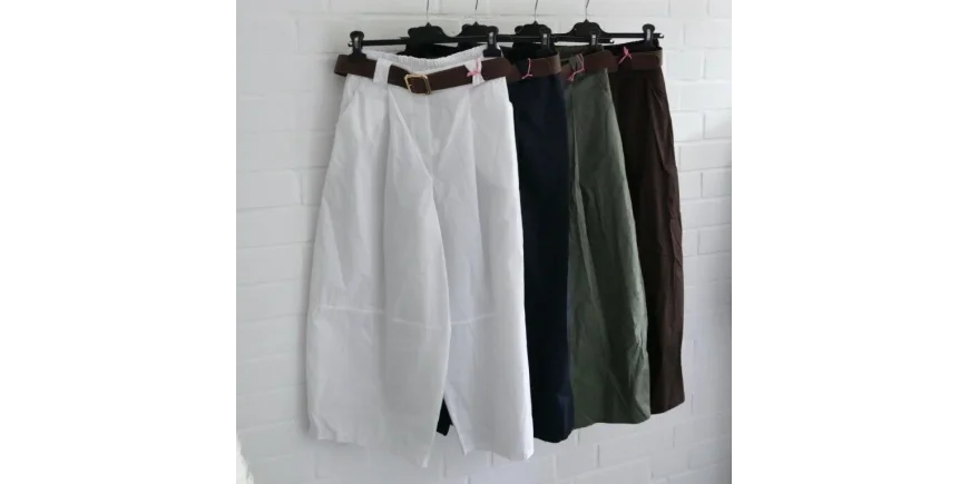 Luftige Culotte Hosen aus leichtem Material