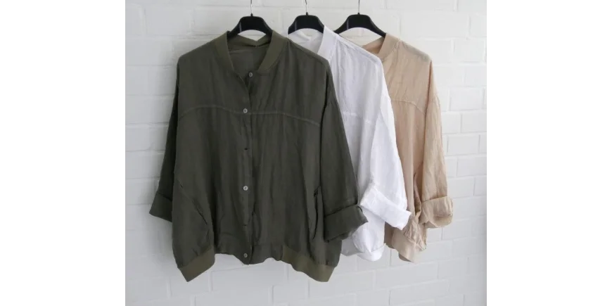 Leinen-Blouson: Der perfekte Jacken-Ersatz
